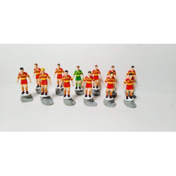 Subbuteo Andrew Table Soccer Melchester Rovers with GOLA Logo only 12 figures no bases no box